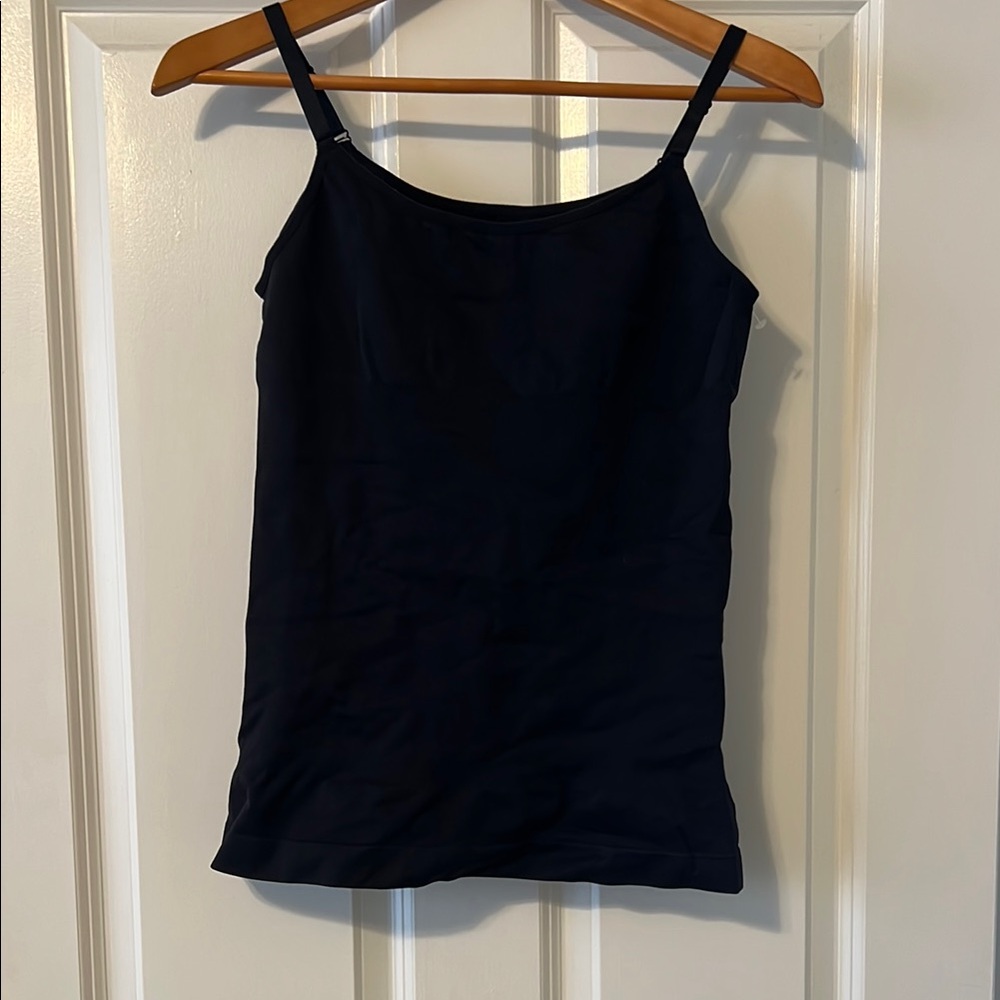 Empetua Shapermint Scoop Neck Cami Womens XXL Black Adj Straps